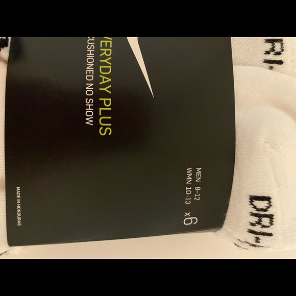 Nike Everyday Plus No Show Men 8-12 Women 10-13 - Picture 3 of 5